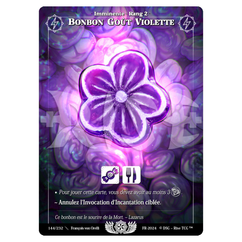 Bonbon Goût Violette