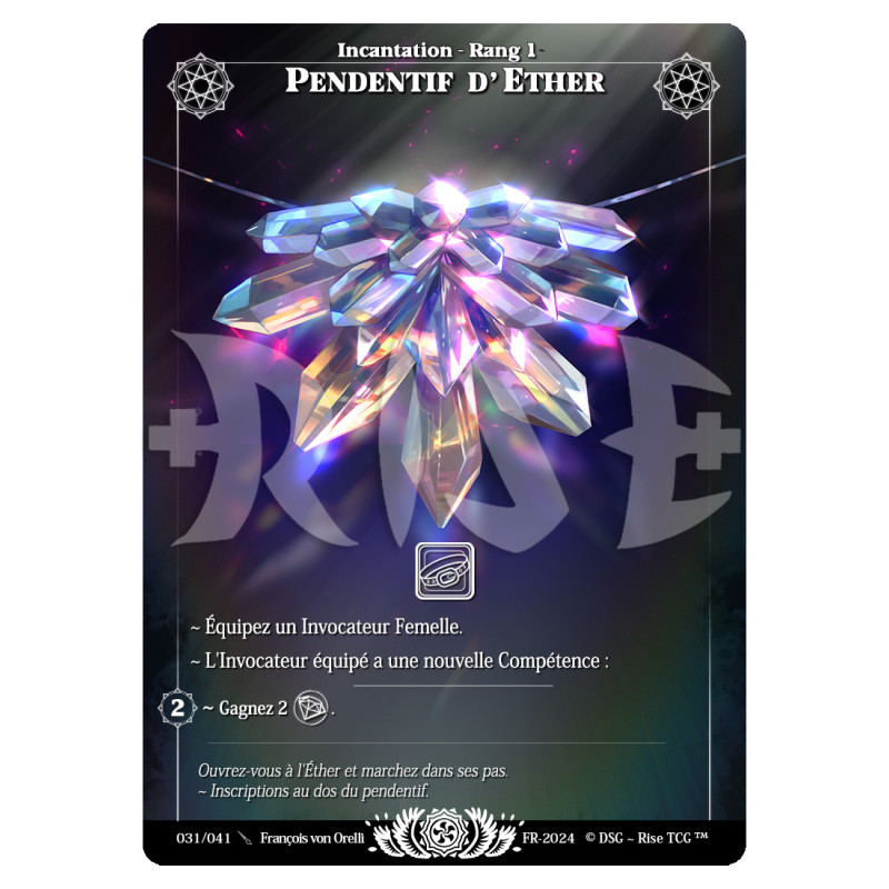 Pendentif d'Ether